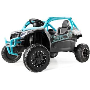 Xootz Kawasaki KRX 1000 Kids Ride-On Car 12V Electric Off-Road Buggy with Remote Control, 2 Motors, LED Lights, Blue Ride On Toy for Ages 3+ Xootz Kawasaki KRX 1000 Kids Ride-On Car 12V Electric Off-Road Buggy with Remote Control, 2 Motors, LED Lights, Blue Ride On Toy for Ages 3+