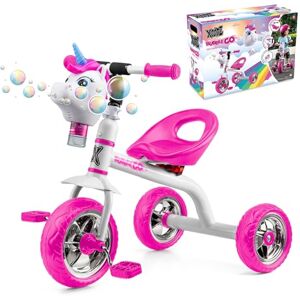 Xootz Bubble Go Unicorn Trike, Kids Trike for 3-year-old, Detachable Bubble Machine, Easy Clip Assembly White Xootz Bubble Go Unicorn Trike, Kids Trike for 3-year-old, Detachable Bubble Machine, Easy Clip Assembly White