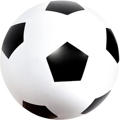 Syutokul Inflatable Football, Giant Blow up Beach Ball Pvc for Outdoor Group Activities Football for Beach Pool Lawn Yard, 24 Inch Syutokul Inflatable Football, Giant Blow up Beach Ball Pvc for Outdoor Group Activities Football for Beach Pool Lawn Yard, 24 Inch
