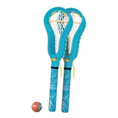 Waboba Mini Water Lacrosse Set Fun for Beach Games & Pool Games Comes with a Original Water Bouncing Ball Compact Size for Travel Waboba Mini Water Lacrosse Set Fun for Beach Games & Pool Games Comes with a Original Water Bouncing Ball Compact Size for Travel