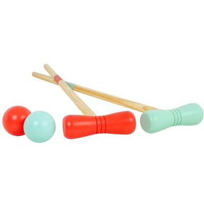 Mookie TP Wooden Croquet Set - Outdoor Garden Game for Kids 3+ Mookie TP Wooden Croquet Set - Outdoor Garden Game for Kids 3+