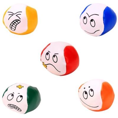 ZYWQ Juggling Balls, 5 Pack Soft Juggling Balls for Beginners Juggle Balls Bulk Set for Juggler, Kids and Adults ZYWQ Juggling Balls, 5 Pack Soft Juggling Balls for Beginners Juggle Balls Bulk Set for Juggler, Kids and Adults