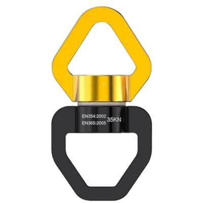 Kueohse Rotational Device 35KN, for Web Tree Swing Spinners, Swing Swivel for Aerial Dance, Children' S Swing, Hanging Hammock Kueohse Rotational Device 35KN, for Web Tree Swing Spinners, Swing Swivel for Aerial Dance, Children' S Swing, Hanging Hammock