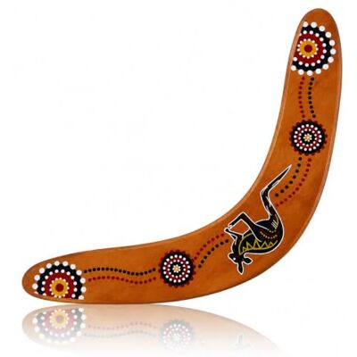 Gryphix Wooden Boomerang for Adults, V-Shaped Returning Boomerang, 28.5cm Sustainably sourced solid wood,Hand-sanded smooth edges,Orange colour,Lightweight aerodynamic design Gryphix Wooden Boomerang for Adults, V-Shaped Returning Boomerang, 28.5cm Sustainably sourced solid wood,Hand-sanded smooth edges,Orange colour,Lightweight aerodynamic design
