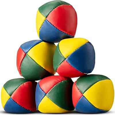 HOT BARGAINS Pack of 12 Juggling Balls Durable Soft Smooth For Beginners Children And Professionals With Easy Grip Size 5cm/2inches Juggle Coloured Set Circus Clown Toy HOT BARGAINS Pack of 12 Juggling Balls Durable Soft Smooth For Beginners Children And Professionals With Easy Grip Size 5cm/2inches Juggle Coloured Set Circus Clown Toy
