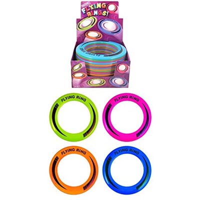 HENBRANDT 24 x Flying Neon Frisbee Rings Beach or Sand Toy Disc Fun Kids Throw Game Boy Girl Garden Outdoor Ball HENBRANDT 24 x Flying Neon Frisbee Rings Beach or Sand Toy Disc Fun Kids Throw Game Boy Girl Garden Outdoor Ball