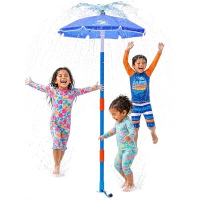 Plum Play Outdoor Garden Water Park Play Accessories (Fountain Tower), Blue Plum Play Outdoor Garden Water Park Play Accessories (Fountain Tower), Blue