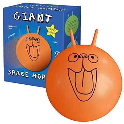 CKB LTD Extra Large Giant Retro Space Hopper for Adults Inflatable Includes Foot Pump Holds up to 100kg Extra Large 75cm Orange CKB LTD Extra Large Giant Retro Space Hopper for Adults Inflatable Includes Foot Pump Holds up to 100kg Extra Large 75cm Orange