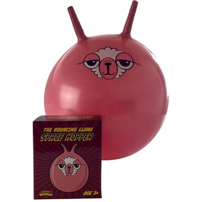 Traditional Garden Games Pink Llama Space Hopper 45 cm Traditional Garden Games Pink Llama Space Hopper 45 cm