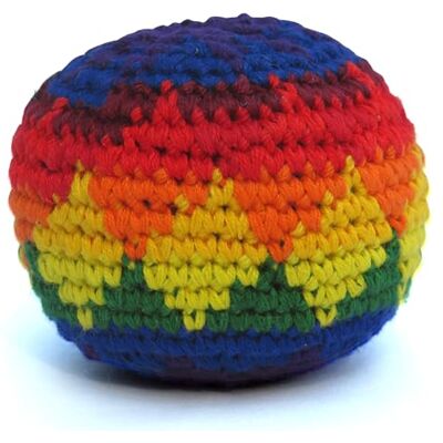 Siesta Knitted Footbag – Juggling Ball & Kick Ball – Assorted Colours and Styles – Single Ball Siesta Knitted Footbag – Juggling Ball & Kick Ball – Assorted Colours and Styles – Single Ball