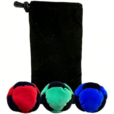 kwoifioy Sacks Sand Filled Footbag, Outdoor Play Soft Footbag Sacks Kick Ball for Beginners, Indoor Outdoor Play, Motor Skills and Stress Relief kwoifioy Sacks Sand Filled Footbag, Outdoor Play Soft Footbag Sacks Kick Ball for Beginners, Indoor Outdoor Play, Motor Skills and Stress Relief