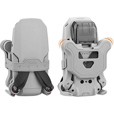 HeiyRC Mini 2/Mini 4K Propeller Holder Strap Props Guard Blade Stabilizer Fixator Propellers Protector for DJI Mavic Mini/Mini 2/Mini SE/Mini 2 SE Drone Accessories(Grey) HeiyRC Mini 2/Mini 4K Propeller Holder Strap Props Guard Blade Stabilizer Fixator Propellers Protector for DJI Mavic Mini/Mini 2/Mini SE/Mini 2 SE Drone Accessories(Grey)