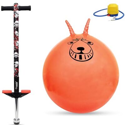 Crystals Pogo Stick with Jump Ball Space Hopper for Childrens Kids Boys Girls and Adults Xmas Gift Crystals Pogo Stick with Jump Ball Space Hopper for Childrens Kids Boys Girls and Adults Xmas Gift