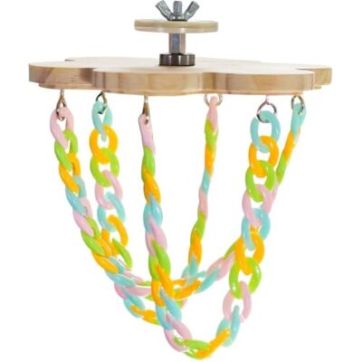 Wudhgslc Pet Climbing Toy Glider Chain with Rotating Design for Agility Rotating climbing action keeps sugar gliders engaged, building balance, grip strength, and coordinated movement during play. Wudhgslc Pet Climbing Toy Glider Chain with Rotating Design for Agility Rotating climbing action keeps sugar gliders engaged, building balance, grip strength, and coordinated movement during play.