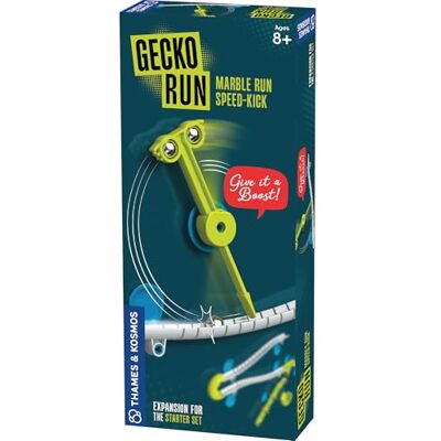 Thames & Kosmos Gecko Run Marble Run Speed-Kick Expansion Pack Extra Stunt for Vertical Marble Run Starter Set Fast, No-Mess Setup Residue-Free Nano-Adhesive Pads Creative Play Thames & Kosmos Gecko Run Marble Run Speed-Kick Expansion Pack Extra Stunt for Vertical Marble Run Starter Set Fast, No-Mess Setup Residue-Free Nano-Adhesive Pads Creative Play