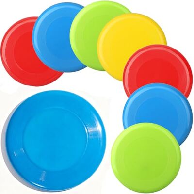 Anzmtosn 8" Sport Flying Disc, Sand Pool Beach Toys Outdoor Games for Kids Ages 3-12-Yard,Toss Disc Toss and Catch Games for Family Game Boys Girls, Lawn Yard Flying Ring Gifts 8 PCS Anzmtosn 8" Sport Flying Disc, Sand Pool Beach Toys Outdoor Games for Kids Ages 3-12-Yard,Toss Disc Toss and Catch Games for Family Game Boys Girls, Lawn Yard Flying Ring Gifts 8 PCS