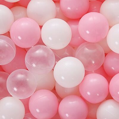 PlayMaty Play Ball Pit Balls 2.36inches Phthalate&BPA Free Plastic Ocean Colour Balls for Playhouse Play Tent Playpen Pool Party Decoration Pack of 70 (Pink) PlayMaty Play Ball Pit Balls 2.36inches Phthalate&BPA Free Plastic Ocean Colour Balls for Playhouse Play Tent Playpen Pool Party Decoration Pack of 70 (Pink)