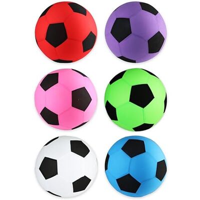 HENBRANDT Mega Football 45cm 6 Assorted Colours Large Outdoor Sports Toy, Inflatable Beach Ball, Kids Football, Garden Party Accessories HENBRANDT Mega Football 45cm 6 Assorted Colours Large Outdoor Sports Toy, Inflatable Beach Ball, Kids Football, Garden Party Accessories