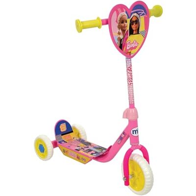 Barbie Deluxe Tri Scooter 3 Wheels for Boys and Girls Aged 3+ Years Barbie Deluxe Tri Scooter 3 Wheels for Boys and Girls Aged 3+ Years