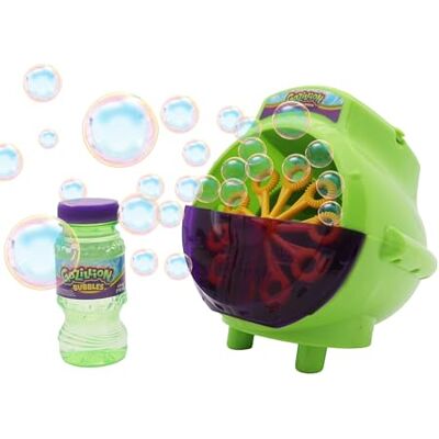 Gazillion Bubble Machine, Green & Purple Gazillion Bubble Machine, Green & Purple