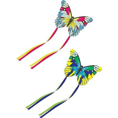 Brookite from Peterkin Mini Butterfly Kite Multicolour Butterfly Kite 30cm x 40cm Polyester Ripstop with 1 handle Kites Outdoor Toys Sport & Leisure Ages 3+ Brookite from Peterkin Mini Butterfly Kite Multicolour Butterfly Kite 30cm x 40cm Polyester Ripstop with 1 handle Kites Outdoor Toys Sport & Leisure Ages 3+