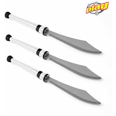 Play Juggling False knives for juggling Set of 3 knives Play Juggling False knives for juggling Set of 3 knives