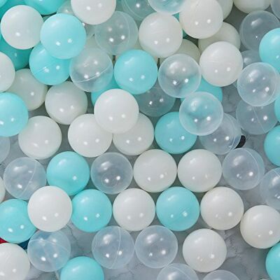 PlayMaty Play Ball Pit Balls 2.36inches Phthalate&BPA Free Plastic Ocean Colour Balls for Playhouse Play Tent Playpen Pool Party Decoration Pack of 70 (Light Blue) PlayMaty Play Ball Pit Balls 2.36inches Phthalate&BPA Free Plastic Ocean Colour Balls for Playhouse Play Tent Playpen Pool Party Decoration Pack of 70 (Light Blue)
