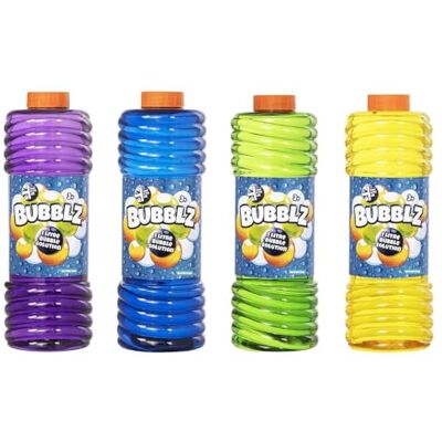 eMKay ® 1 Litre Bubble Solution Refill Bubble Liquid for Bubble Machines, Bubble Guns & Wands Bubble Mix for Kids Bubble Toys 1 Random Colour Bottle eMKay ® 1 Litre Bubble Solution Refill Bubble Liquid for Bubble Machines, Bubble Guns & Wands Bubble Mix for Kids Bubble Toys 1 Random Colour Bottle