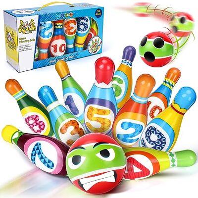 CITSKY 3-6 Year Old Boy Girl Toddler Toys: Kids Early Educational Toy Gift Active Game for Kids Girls Boys Age 3 4 5 Toddler Birthday Present Gift Party Games Bowling Set Toy for 3-5 Year Olds Kid Chil CITSKY 3-6 Year Old Boy Girl Toddler Toys: Kids Early Educational Toy Gift Active Game for Kids Girls Boys Age 3 4 5 Toddler Birthday Present Gift Party Games Bowling Set Toy for 3-5 Year Olds Kid Chil