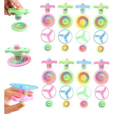 WANGHONGGOGO 9pcs Flying Saucer Spinning Top, Spinning Top, Frisbee Launcher, Outdoor Party Garden, Perfect for Outdoor Games and friends Interactive Spinning Frisbee (1) WANGHONGGOGO 9pcs Flying Saucer Spinning Top, Spinning Top, Frisbee Launcher, Outdoor Party Garden, Perfect for Outdoor Games and friends Interactive Spinning Frisbee (1)