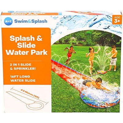 Atoz Padgett Bros 5650 Water Slide, Orange, Extra Large Atoz Padgett Bros 5650 Water Slide, Orange, Extra Large