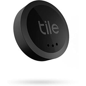 Tile Sticker (2022) Bluetooth Item Finder, 1 Pack, 45m finding range, works with Alexa and Google Home, iOS and Android Compatible, Find your Keys, Remotes & More, Black Tile Sticker (2022) Bluetooth Item Finder, 1 Pack, 45m finding range, works with Alexa and Google Home, iOS and Android Compatible, Find your Keys, Remotes & More, Black