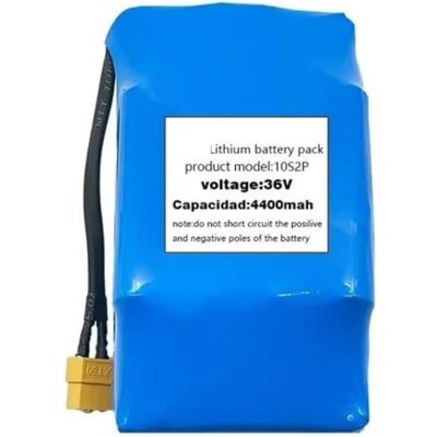 BYFHHHH 36V 4.4Ah 10S2P Li-Ion Battery, 36 Volt 4400 Mah Hoverboard Replacement Battery, Lithium Battery, Built-In BMS, for Motor Modification Kits XT60 BYFHHHH 36V 4.4Ah 10S2P Li-Ion Battery, 36 Volt 4400 Mah Hoverboard Replacement Battery, Lithium Battery, Built-In BMS, for Motor Modification Kits XT60