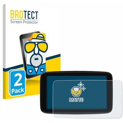 brotect Protection Film compatible with TomTom GO Classic 5" (2nd generation) 2 Pack Matte Screen Protection Made in Germany Anti-Glare Anti-Fingerprint Case-Friendly brotect Protection Film compatible with TomTom GO Classic 5" (2nd generation) 2 Pack Matte Screen Protection Made in Germany Anti-Glare Anti-Fingerprint Case-Friendly
