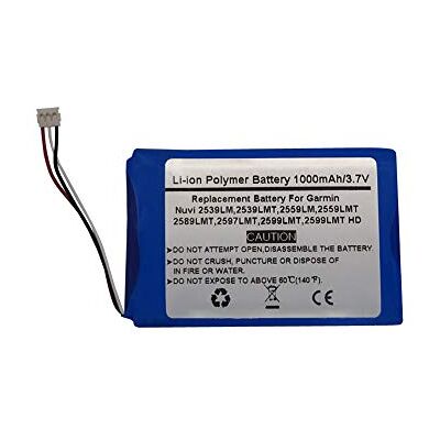 STARNOVO 3.7V 1000mAh Replace GPS Navigator Battery for Garmin Nuvi 2539LM 2539LMT 2559LM 2559LMT 2589LMT 2597LMT 2599LMT 2599LMT HD,010-01187-01, AI32AI32FA14Y STARNOVO 3.7V 1000mAh Replace GPS Navigator Battery for Garmin Nuvi 2539LM 2539LMT 2559LM 2559LMT 2589LMT 2597LMT 2599LMT 2599LMT HD,010-01187-01, AI32AI32FA14Y