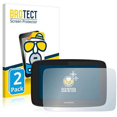 brotect Protection Film compatible with TomTom GO Essential (5") 2 Pack Matte Screen Protection Made in Germany Anti-Glare Anti-Fingerprint Case-Friendly brotect Protection Film compatible with TomTom GO Essential (5") 2 Pack Matte Screen Protection Made in Germany Anti-Glare Anti-Fingerprint Case-Friendly