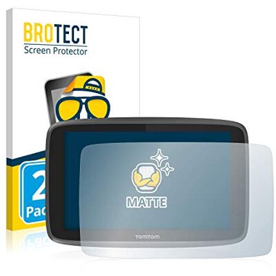 brotect Protection Film compatible with TomTom Go 6200 2 Pack Matte Screen Protection Made in Germany Anti-Glare Anti-Fingerprint Case-Friendly brotect Protection Film compatible with TomTom Go 6200 2 Pack Matte Screen Protection Made in Germany Anti-Glare Anti-Fingerprint Case-Friendly