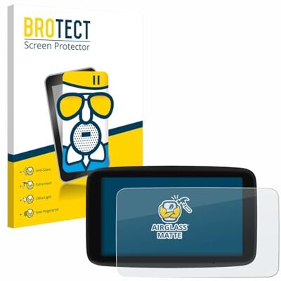 brotect Glass Film compatible with TomTom GO Classic 5" (2nd generation) Matte Screen Protection Made in Germany 9H Protection Anti-Glare Glass-Film Anti-Scratch brotect Glass Film compatible with TomTom GO Classic 5" (2nd generation) Matte Screen Protection Made in Germany 9H Protection Anti-Glare Glass-Film Anti-Scratch