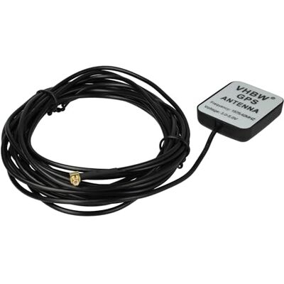 vhbw GPS Antenna compatible with Garmin Nüvi 760, Nüvi 710, Nüvi 660, nüvi 670 Car Sat Nav with MCX Connector Magnetic Base, 5 m Black vhbw GPS Antenna compatible with Garmin Nüvi 760, Nüvi 710, Nüvi 660, nüvi 670 Car Sat Nav with MCX Connector Magnetic Base, 5 m Black