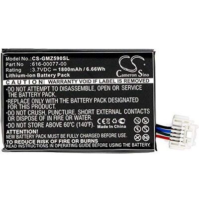 CS Cameron Sino Cameron Sino Li-ion 3.70V 1800mAh/6.66Wh Battery Compatible with Garmin 010-12110-003 361-00077-10 616-00077-00 616-00077-10, 361-00077-00,Fits Garmin Zumo 590 Zumo 590LM Zumo 595 CS Cameron Sino Cameron Sino Li-ion 3.70V 1800mAh/6.66Wh Battery Compatible with Garmin 010-12110-003 361-00077-10 616-00077-00 616-00077-10, 361-00077-00,Fits Garmin Zumo 590 Zumo 590LM Zumo 595