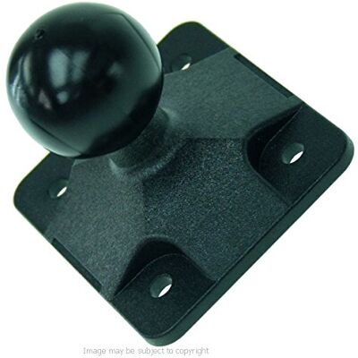BUYBITS Original 1" Ball AMPS 4 Hole Adaptor Plate BUYBITS Original 1" Ball AMPS 4 Hole Adaptor Plate