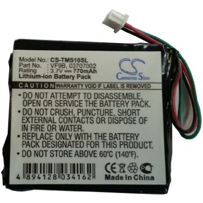 CS Cameron Sino Replacement battery for TomTom Start, Start2, 1EX00, Easy, 4EX0.001.11 CS Cameron Sino Replacement battery for TomTom Start, Start2, 1EX00, Easy, 4EX0.001.11