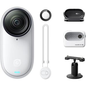 Insta360 GO 3S 128GB Arctic White 4K Tiny Portable Vlogging Camera, Hands-Free POVs, Mount Anywhere, Stabilization, 140 Min Battery Life, 10m Waterproof, AI Editing, Black, For Vlog, Travel Insta360 GO 3S 128GB Arctic White 4K Tiny Portable Vlogging Camera, Hands-Free POVs, Mount Anywhere, Stabilization, 140 Min Battery Life, 10m Waterproof, AI Editing, Black, For Vlog, Travel