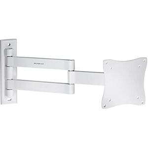 Properav White TV Wall Bracket for 13’’ 19’’ 22’’ 23’’ 24’’ 28’’ Tilt 70° VESA Max 100x100 Properav White TV Wall Bracket for 13’’ 19’’ 22’’ 23’’ 24’’ 28’’ Tilt 70° VESA Max 100x100
