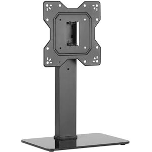 Labgear Universal TV Stand THOR by Table Top Pedestal with Bracket for 23”-43” LCD/LED/Plasma TVs-Height Adjustable Stand with Tempered Glass Base & Cable Management Holds 40 KG & Max.VESA 200x200mm Labgear Universal TV Stand THOR by Table Top Pedestal with Bracket for 23”-43” LCD/LED/Plasma TVs-Height Adjustable Stand with Tempered Glass Base & Cable Management Holds 40 KG & Max.VESA 200x200mm