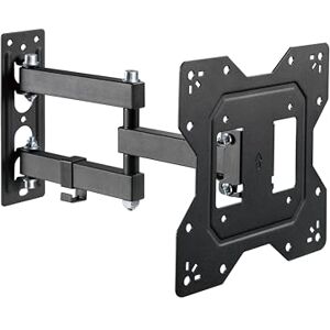 PureMounts TV Wall Mount, Universal Tilt & Swivel Arm Mount with Articulated Arm, Max VESA 200x200mm, for 23-43 Inch Flat and Curved TV Monitors up to 30 kg, Black PureMounts TV Wall Mount, Universal Tilt & Swivel Arm Mount with Articulated Arm, Max VESA 200x200mm, for 23-43 Inch Flat and Curved TV Monitors up to 30 kg, Black