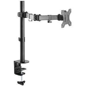 RICOO Monitor Stand Mount Tilt Swivel TS2711 Bracket Universal LED Curved QLED QE LCD OLED SUHD UHD Adjustable Arm Mounting System 13" 30" Inch VESA 75x75 100x100 Black RICOO Monitor Stand Mount Tilt Swivel TS2711 Bracket Universal LED Curved QLED QE LCD OLED SUHD UHD Adjustable Arm Mounting System 13" 30" Inch VESA 75x75 100x100 Black