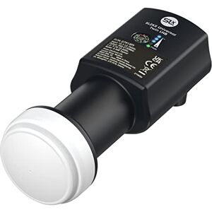 SLx Dual LNB with Built in Signal Finder, 4K Satellite HD 2 Output KU Band Universal for SKY HD/Freesat HD SLx Dual LNB with Built in Signal Finder, 4K Satellite HD 2 Output KU Band Universal for SKY HD/Freesat HD
