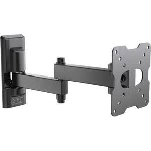 Meliconi SPACE SYSTEM FULLMOTION 100 Dual Arm Wall Mount for 14" to 25" Flat Panel TV VESA 50-75-100 Black Meliconi SPACE SYSTEM FULLMOTION 100 Dual Arm Wall Mount for 14" to 25" Flat Panel TV VESA 50-75-100 Black