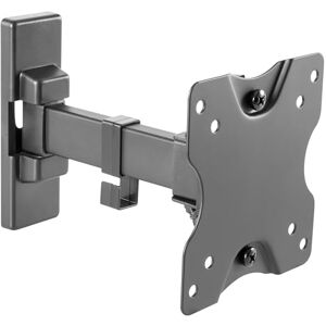 RICOO S3811 Monitor TV Wall Bracket Flat Tilt Swivel 13-27 Inch VESA 75x75 100x100 Universal LCD LED Screen Mount Black RICOO S3811 Monitor TV Wall Bracket Flat Tilt Swivel 13-27 Inch VESA 75x75 100x100 Universal LCD LED Screen Mount Black